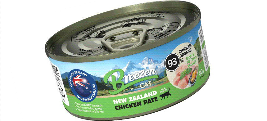 BREEZEN New Zealand Chicken Pâté 80g can.