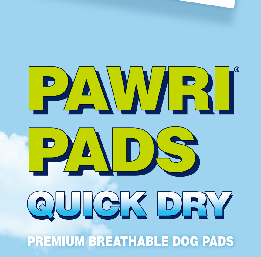 PAWRI PADS QUICK DRY. 프리미엄 반려견 배변패드.